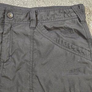 The North Face Women's Sz 16 Black Pleated A-Line Casual Outdoor Cargo Skirt